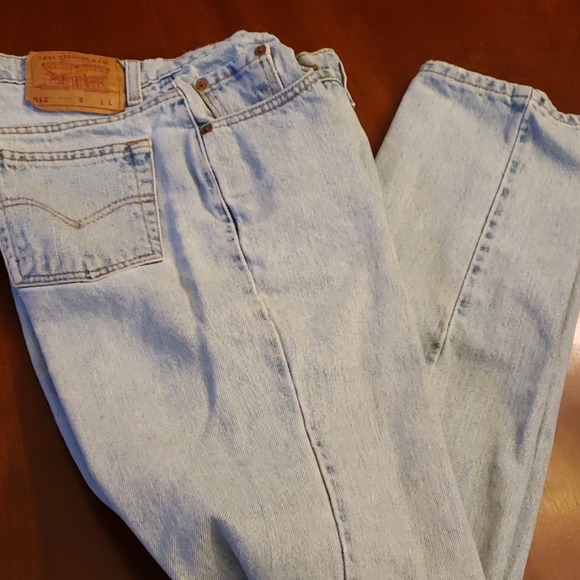 Levi's Denim - Vintage Levi's 512 Slim Fit Straight Leg 10" Rise